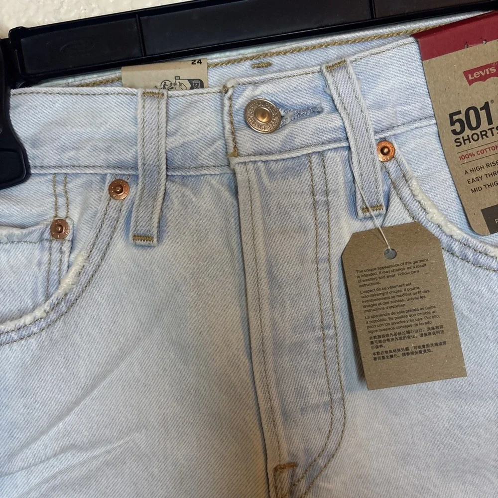 Women's Levi's® 501™‎ Original Jean Shorts size 24 NWT